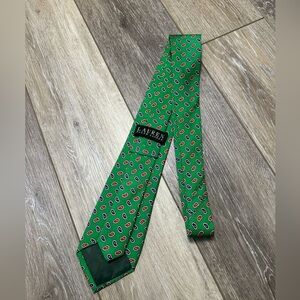 🖤 Lauren R. Lauren  green tie excellent condition.